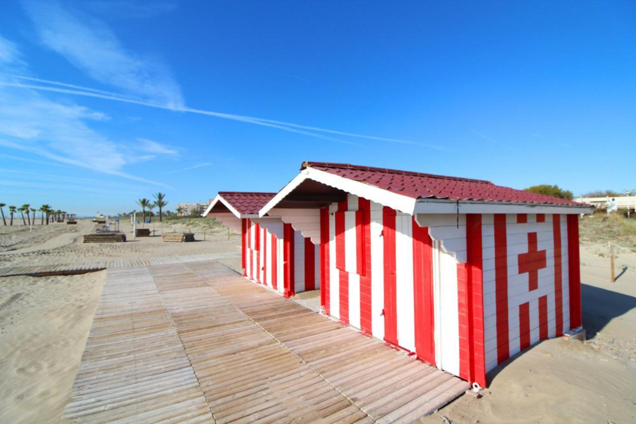 Global Properties, Apartamento Con Terraza Y Piscina A Un Paso De La Playa Canet d'En Berenguer Εξωτερικό φωτογραφία